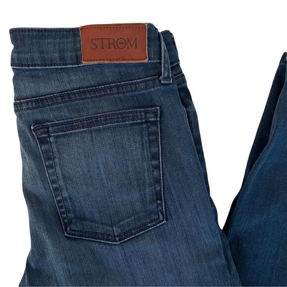 Strom Tio Skinny Stretch 5 Pocket Low Rise Jeans Size 25 - Picture 4 of 9